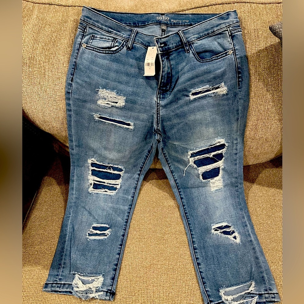New York & Co Soho crop Jeans new with tags unworn